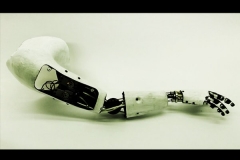 prosthetic arm for special effect