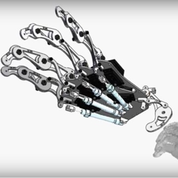 Animatronic Robotic hand development process