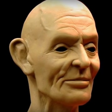 Animatronic Abraham Lincoln Sculpt