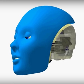 Animatronic Robotic Jaw Mechanism