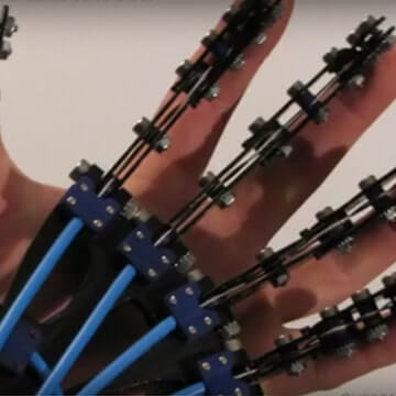 Animatronic Robotic Human Robotic Hands Servo 6 DoF