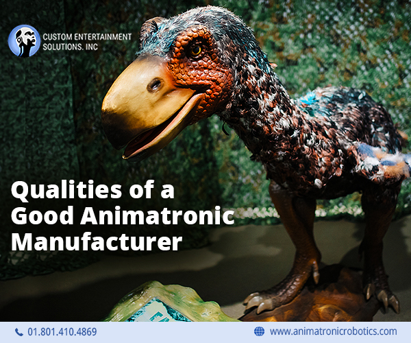 What are the Qualities of a Good Animatronic Manufacturer