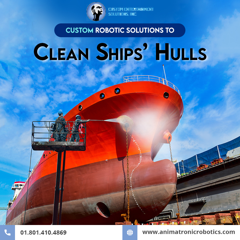 Custom Robotic Solutions to Clean Ships’ Hulls – An Analysis