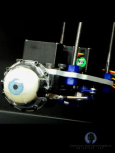 animatronic eyes, robotics, robotic eye, artificial eye